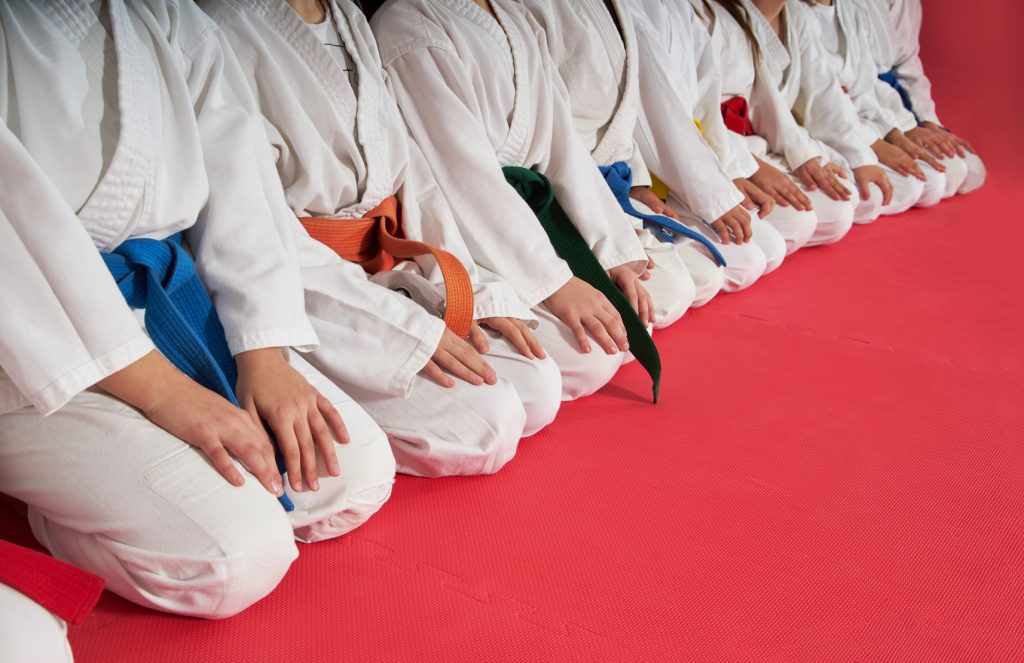 karate kids martial arts training